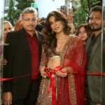 Chitrangada Singh launched the bride and groom fashion label Bespokewala’s third store in Juhu