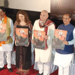Manoj Joshi and Manjari Fadnis promotes their Hindi film ‘The UP Files’ in Lucknow