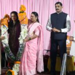 Actress Ekta Jain and Navi Mumbai Municipal Commissioner Kailash Shinde Attend Narali Poornima Celebration